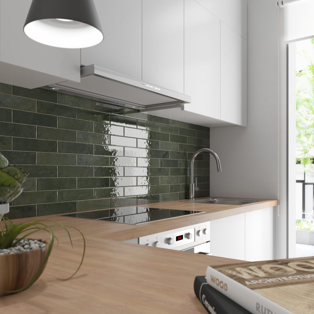 MTC Brick GREEN Cocina - Cerdomus Tile Studio Quality Tiles - August 31, 2022 Lingotti