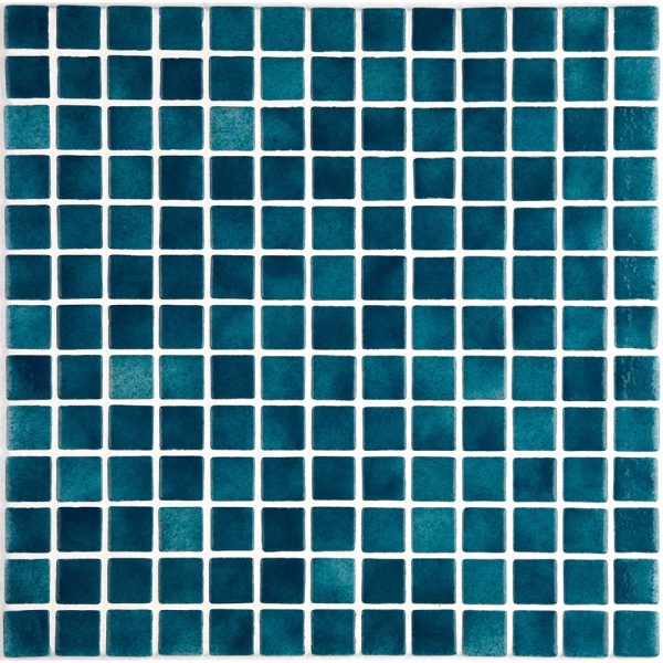2502 A - Cerdomus Tile Studio Quality Tiles - June 15, 2022 25x25 Niebla Mosaic 2502-A (Dk Aqua) 2502-A