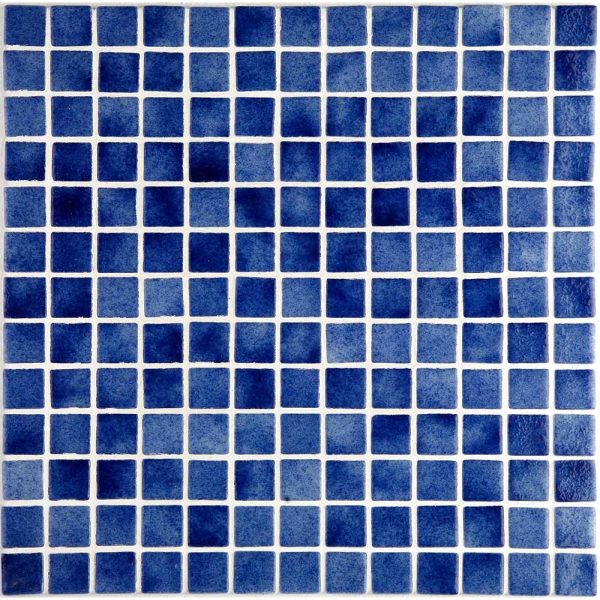 2562 B - Cerdomus Tile Studio Quality Tiles - June 15, 2022 25x25 Niebla Mosaic 2562-B (Dk Blue) 2562-B