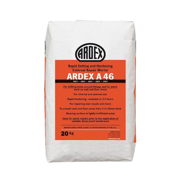 Ardex A 46 - Cerdomus Tile Studio Quality Tiles - October 7, 2022 Ardex A46 Grout - External Patching Compound ARDEXA46