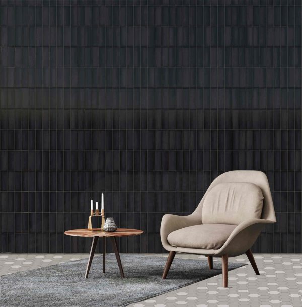 Babele Cromo pavimento - Cerdomus Tile Studio Quality Tiles - March 7, 2022 65x200 Babele Lava Gloss S2981