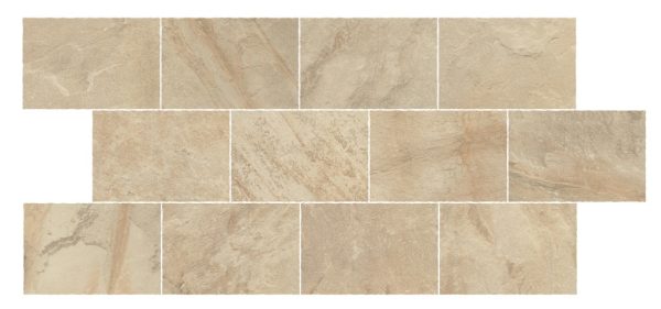 CR2463T 12faces - Cerdomus Tile Studio Quality Tiles - February 15, 2023 400x600x20 Cleft Rock Sand Wave Edge R11 CR2463