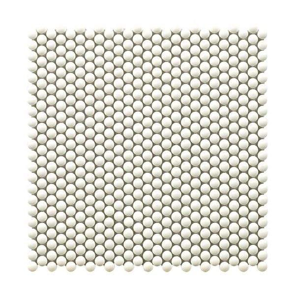 Dot White - Cerdomus Tile Studio Quality Tiles - September 6, 2022 282x285 Dots White Mosaic 182001