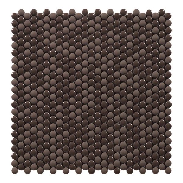 Dots Graphite - Cerdomus Tile Studio Quality Tiles - December 8, 2021 282x285 Dots Graphite Brown Mosaic 182005