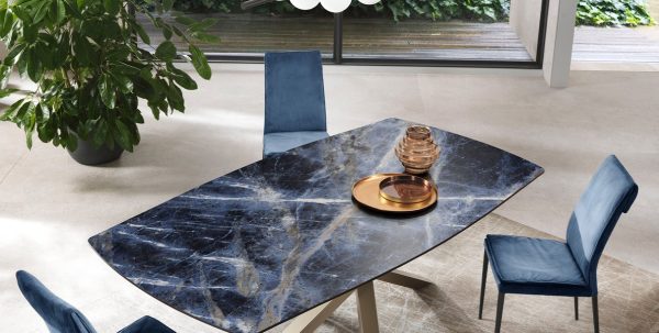 Grande blue Table - Cerdomus Tile Studio Quality Tiles - February 8, 2022 1600x3200x6 Marble Sodali Blue Bookmatch A Lux M9CD