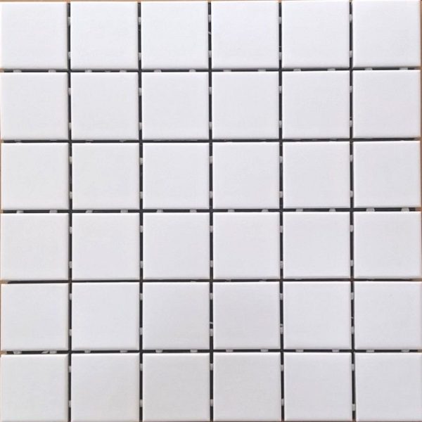 J8088M - Cerdomus Tile Studio Quality Tiles - May 21, 2022 48x48 Bega White On Mesh Matt J8088M