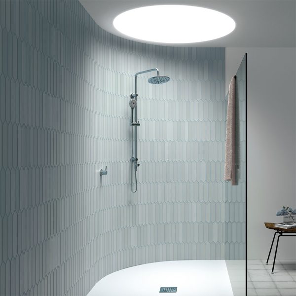 Lanse Blue Lifestyle - Cerdomus Tile Studio Quality Tiles - March 7, 2022 50x250 Lanse Blue Matt S3001