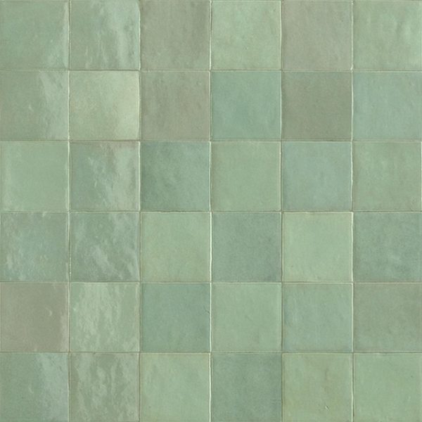M2702 - Cerdomus Tile Studio Quality Tiles - October 13, 2021 100x100 Zellige Turchese Gloss M2702