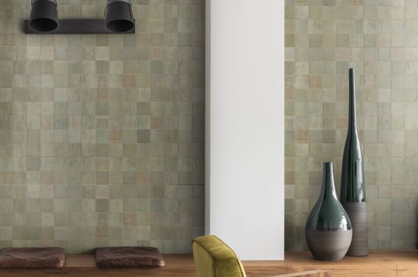 M2705 LIFE - Cerdomus Tile Studio Quality Tiles - October 13, 2021 100x100 Zellige Salvia Gloss M2705