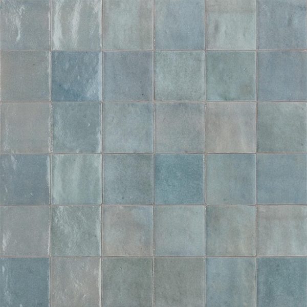 M2706 - Cerdomus Tile Studio Quality Tiles - October 13, 2021 100x100 Zellige Cielo Gloss M2706
