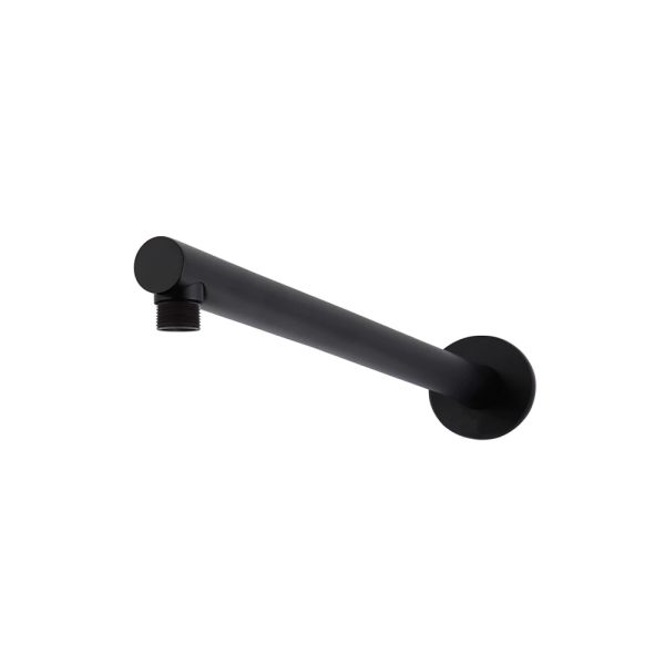 MA02 400 - Cerdomus Tile Studio Quality Tiles - May 11, 2022 Round Wall Shower Arm 400MM - Matte Black MA02-400