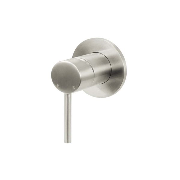 MW03 PVDBN - Cerdomus Tile Studio Quality Tiles - December 7, 2021 Round Wall Mixer - PVD Brushed Nickel MW03-PVDBN