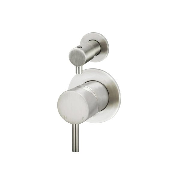 MW07TS PVDBN - Cerdomus Tile Studio Quality Tiles - May 11, 2022 Round Diverter Mixer - PVD Brushed Nickel MW07TS-PVDBN