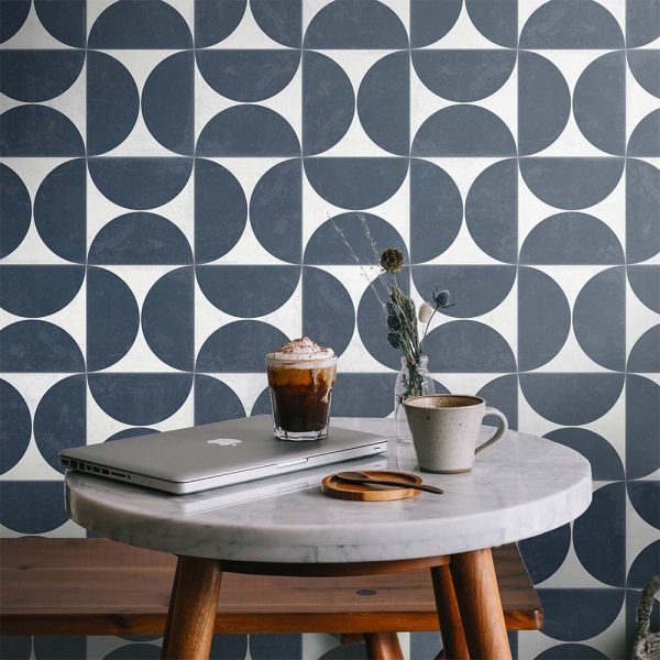 POCO NAVY - Special Order product, please see special order tab for details - Cerdomus Tile Studio Quality Tiles - March 23, 2022 200x200x7 Art Poco Navy Matt Special Order product, please see special order tab for details H45G9-071