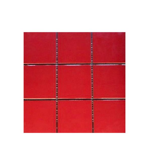 RAL RED GLOSS SHEETED - Cerdomus Tile Studio Quality Tiles - August 12, 2022 100x100 Ral Red Gloss Sheeted V3000