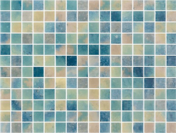 Vanguard Lake Blend - Cerdomus Tile Studio Quality Tiles - March 24, 2022 25x25 Vanguard Lake Blend Gloss Mosaic 2003247LAKEG