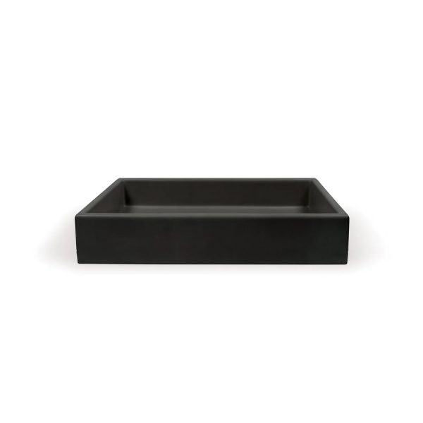 charcoal box basin - Cerdomus Tile Studio Quality Tiles - June 30, 2022 Nood Box Basin - Surface Mount Charcoal BX1-1-0-CH