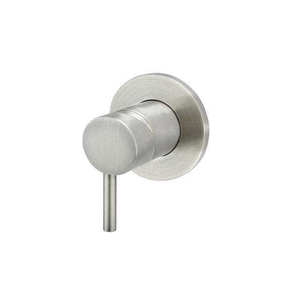 mw30s pvdbn - Cerdomus Tile Studio Quality Tiles - May 11, 2022 Round Wall Mixer Short Pin-Lever - PVDBN Brushed Nickel MW03S-PVBN