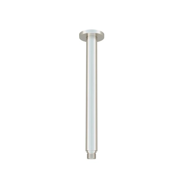 MA07 300 PVDBN - Cerdomus Tile Studio Quality Tiles - April 6, 2023 Round Ceiling Shower Arm 300MM - PVD Brushed Nickel MA07-300-PVDBN