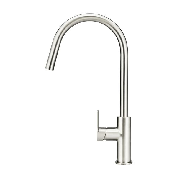 MK17PD PVDBN PVD BN 1 - Cerdomus Tile Studio Quality Tiles - March 28, 2023 Round Paddle Piccola Pull Out Kitchen Mixer Tap - PVD BN MK17PD-PVDBN