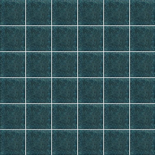 MSK033 - Cerdomus Tile Studio Quality Tiles - May 24, 2023 47x47 Aged Forest Green Glazed Mosaic MSK033