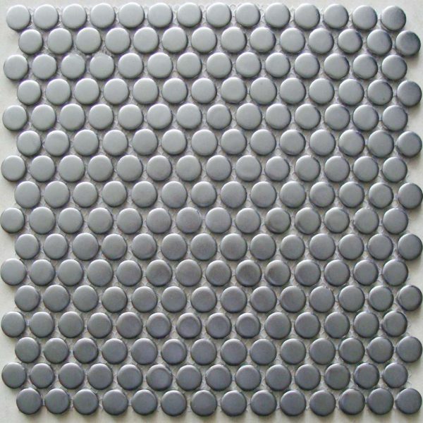 PECHRS - Cerdomus Tile Studio Quality Tiles - August 13, 2023 19x19 Penny Chrome Satin PECHRS