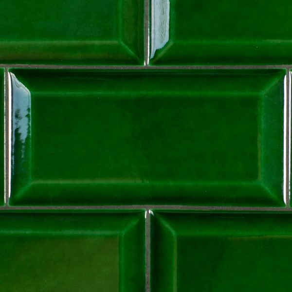 verde cobre 2 bev - Cerdomus Tile Studio Quality Tiles - March 19, 2024 75x150 Verde Cobre Gloss Bevelled 118VERDE75150BE